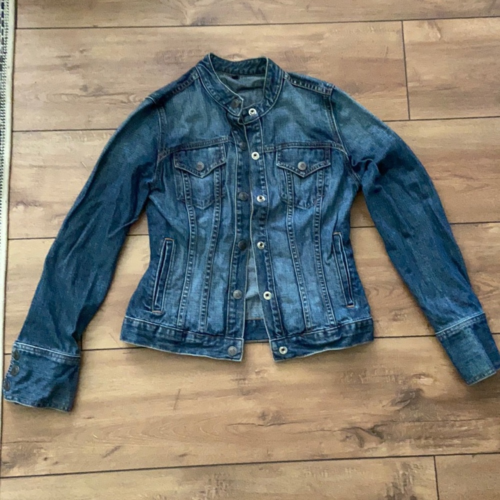 Red Engine Jean Jacket S